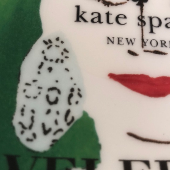 NWT Kate Spade Make Headlines tidbit charm Plates by Lenox - Picture 5 of 12